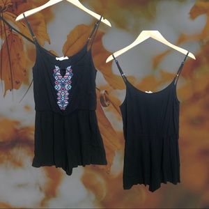 Patchwork Beach Romper